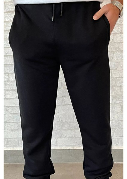 Şardonlu Paça Lastikli Üç Iplik Erkek Eşofman Altı fiyatları