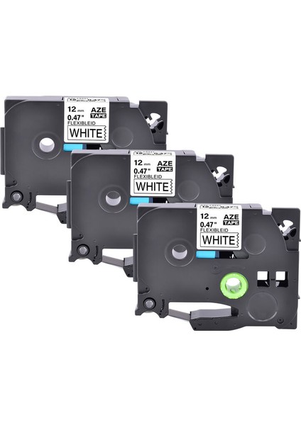 Brother P-Touch Için Siyah Beyaz Esnek Tel TZEFX231 TZFX231 Etiket Şeridi (Yurt Dışından)