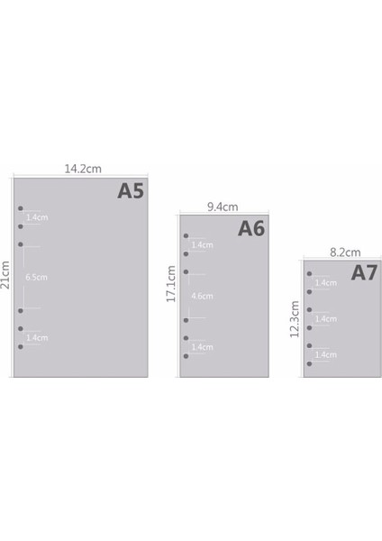 Aylık Plan Stili A5 A5A6AJ Takvim Muhasebe Günlüğü Dolgu Programı Organizatörü Yedek Plan Ekleme Schedule Organiser#1 (Yurt Dışından)