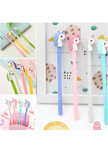 6pcs Lollipop Pens#35 Sevimli Kawaii Karikatür Jel Mürekkep Kalem Tükenmez Kalem Öğrenci Kalem Kutusu Ofis Yazma - E-Ticaret Ürünü (Yurt Dışından) modelleri