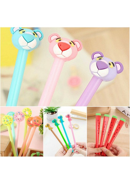 6pcs Lollipop Pens#35 Sevimli Kawaii Karikatür Jel Mürekkep Kalem Tükenmez Kalem Öğrenci Kalem Kutusu Ofis Yazma - E-Ticaret Ürünü (Yurt Dışından) fırsatları