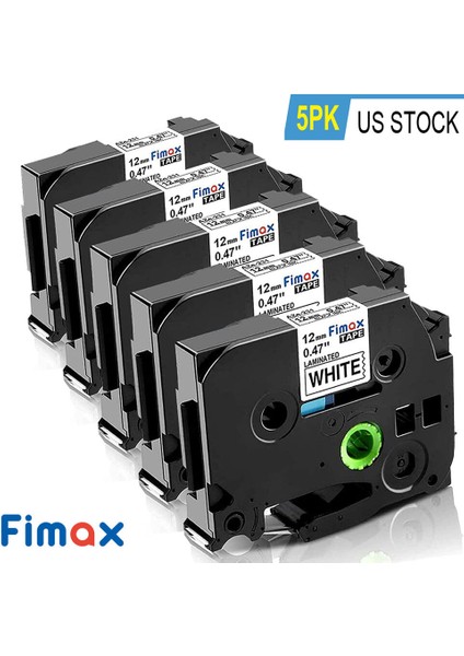 5pk TZ-231 TZE-231 PT-D210 Uyumlu Etiket Yazıcı Bandı Brother P-Touch Için (Yurt Dışından)