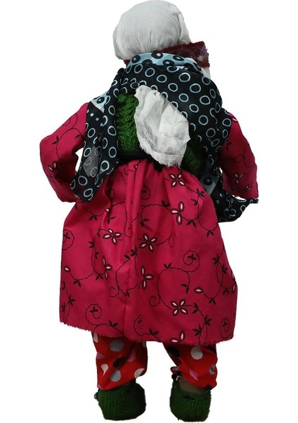 El Işçiliği Dekor Bebek 48*11 cm - 6153
