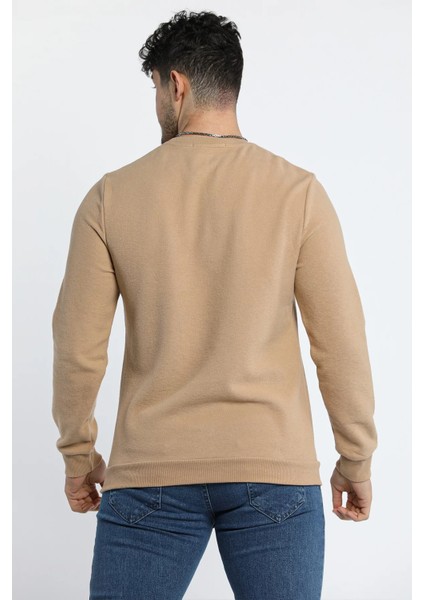 Erkek Bisiklet Yaka Selanik Sweatshirt fırsatları