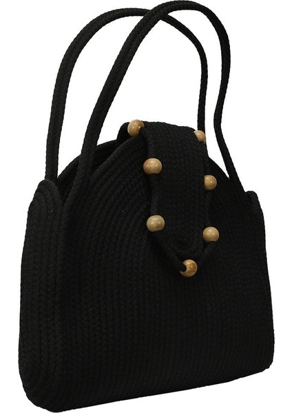 El Işçiliği Jüt Kol Çantası 34*32 cm - 6168
