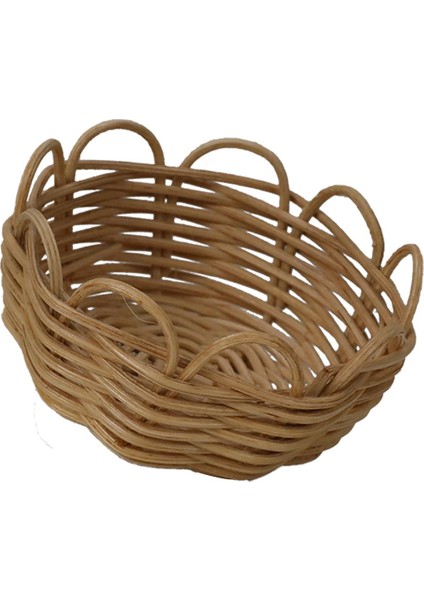 El Işçiliği Hasır Ip Sepet Örgü 8*8 cm - 6185