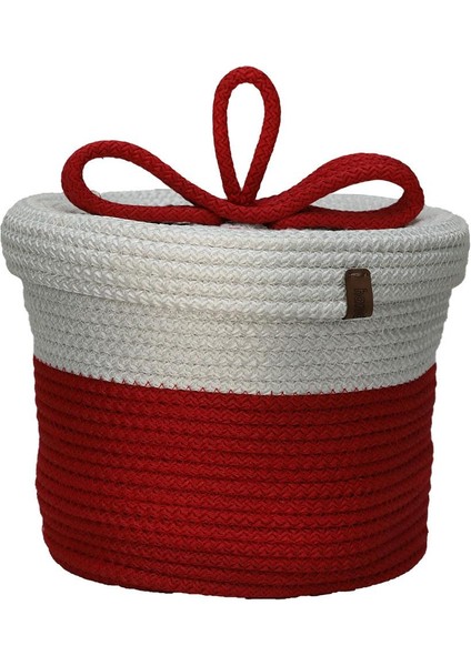 El Işçiliği Jüt Sepet 24 * 18 cm - 6169