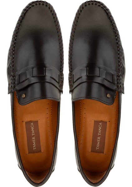 Erkek Deri Kahverengi Loafer Ayakkabı 478 B1302 Erk Ayk SK24-25 Kahve Dr indirimleri