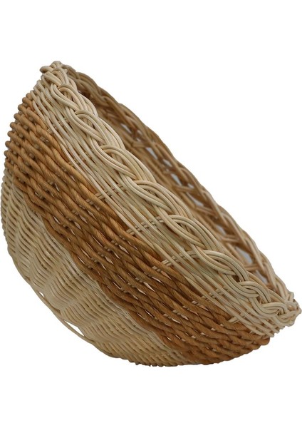 El Işçiliği Hasır Ip Sepet Örgü 24*24 cm - 6176