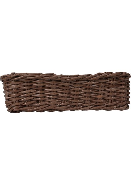 El Işçiliği Kağıt Ip Sepet Örgü 23*14 cm - 6179