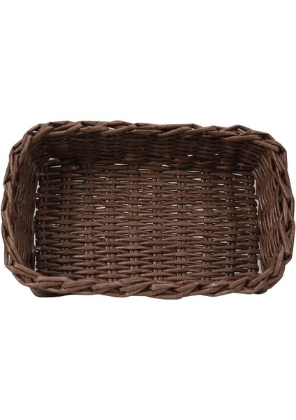 El Işçiliği Kağıt Ip Sepet Örgü 23*14 cm - 6179