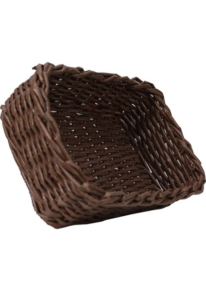 El Işçiliği Kağıt Ip Sepet Örgü 23*14 cm - 6179