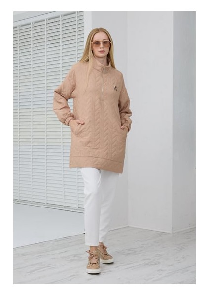 Dik Yaka Kapitone Tunik