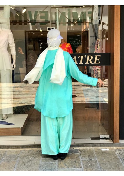 Bol Paça Keten Pantolon fiyatları