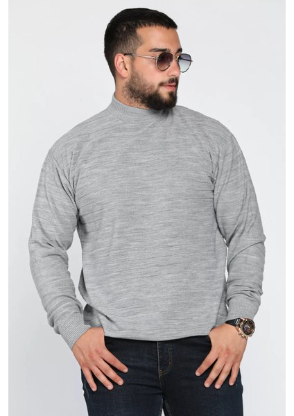 Erkek Çizgi Desenli Triko Kazak P-00006441