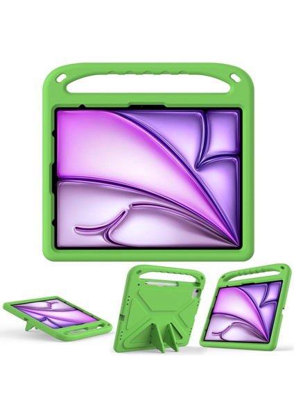 İpad Air 13 2024 Yeşil Eva Tablet Kılıfı (Yurt Dışından)