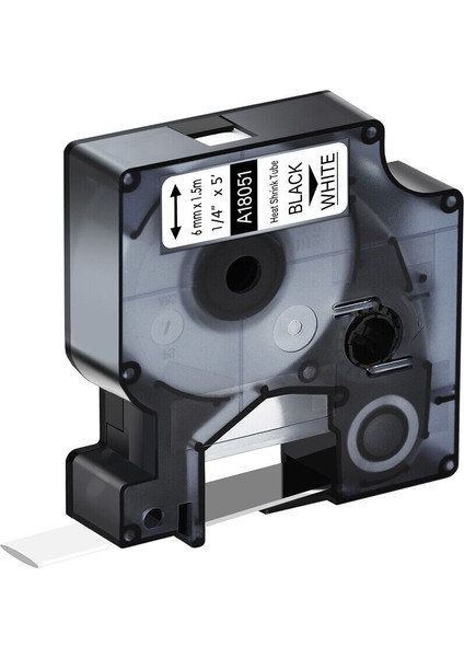 Dymo Rhıno Için Beyaz Renkli Isıyla Büzüşen Tüp Tel Etiketi (Yurt Dışından) modelleri