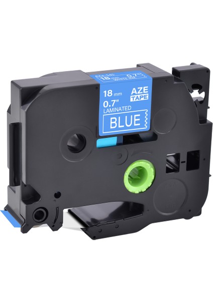 Brother P-Touch TZ-545 Tze Uyumlu Beyaz Mavi Bant Etiketi (Yurt Dışından)