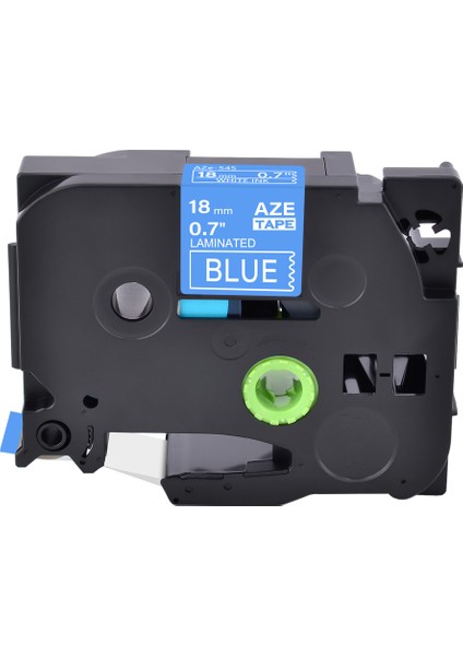 Brother P-Touch TZ-545 Tze Uyumlu Beyaz Mavi Bant Etiketi (Yurt Dışından) fiyatları
