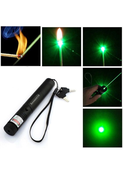 990 Milem Yeşil Lazer Kalemi Yüksek Işık Gözle Görünür Işın Astronomi Lazer (Yurt Dışından) fiyatları
