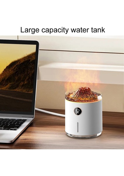 Hx127 Mini Lava Aromaterapi Difüzör Beyaz (Yurt Dışından)