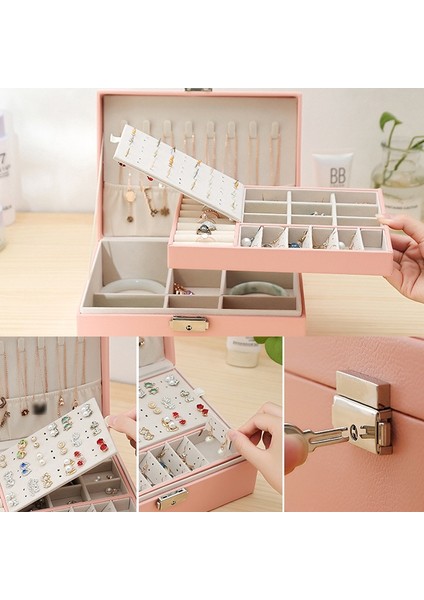 Ahşap Deri Yahudi Kutusu Pembe (Yurt Dışından) fırsatları