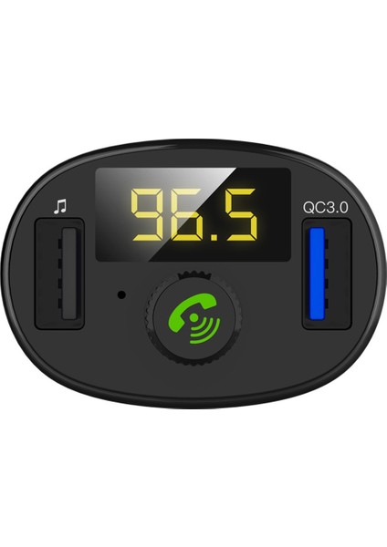 Bt23 Wiress Araba Fm Verici Qc 3.0 Hızlı Şarj - Siyah (Yurt Dışından) modelleri