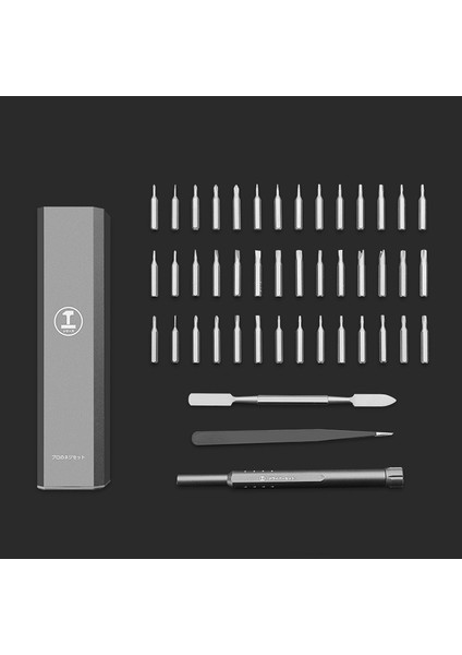 Vida Seti, S: 44 In 1 Alüminyum Bara 44 In 1 Alüminyum Barrel Çok Renkli (Yurt Dışından)