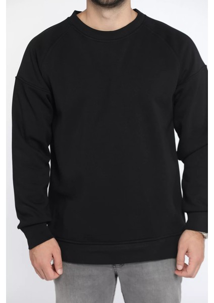 Üç Iplik Şardonlu Bisiklet Yaka Erkek Sweatshirt fiyatları