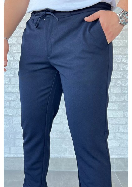 Bel Bağcıklı Erkek Jogger Pantolon