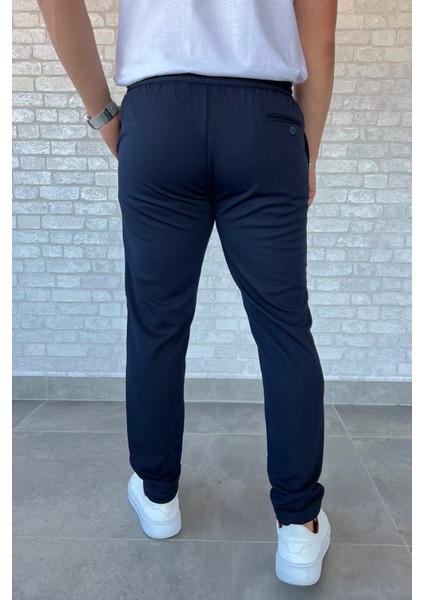 Bel Bağcıklı Erkek Jogger Pantolon