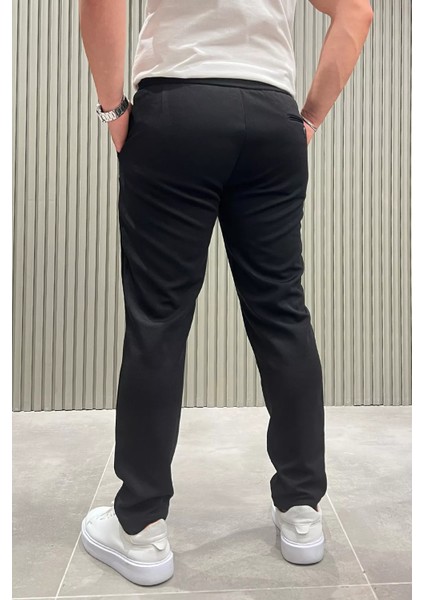 Bel Bağcıklı Erkek Jogger Pantolon