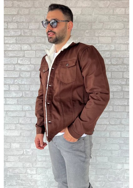 Erkek Içi Peluşlu Gabardin Ceket modelleri