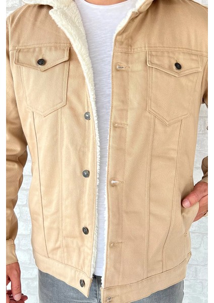 Erkek Içi Peluşlu Gabardin Ceket modelleri
