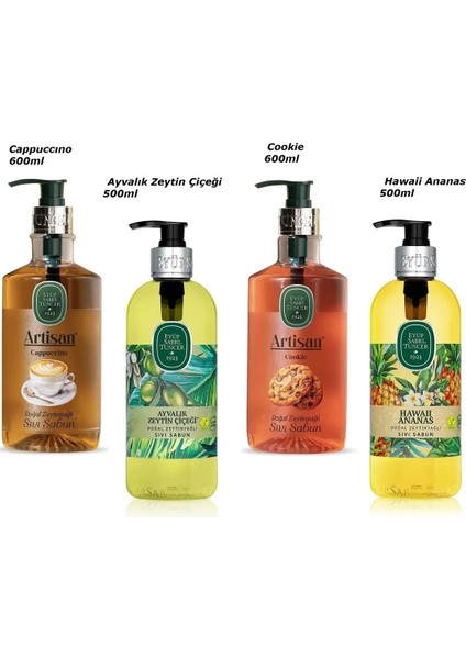 Doğanın Tüm Renkleri Sıvı Sabun Serisi 14, Vegan ve Gluten Free