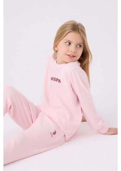 Kız Çocuk Açık Pembe Pijama Takım 50299774-VR078