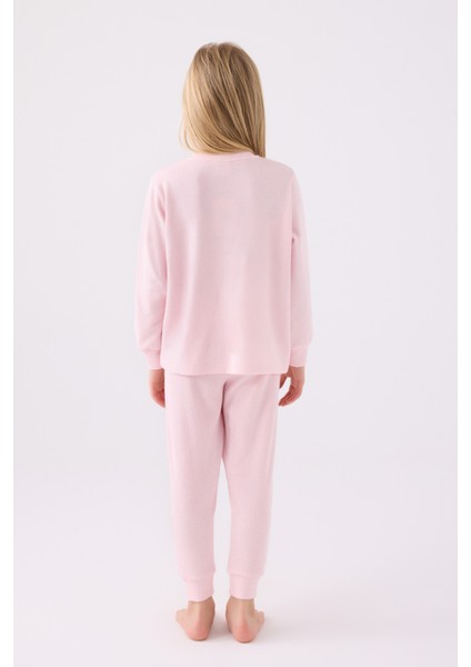 Kız Çocuk Açık Pembe Pijama Takım 50299774-VR078