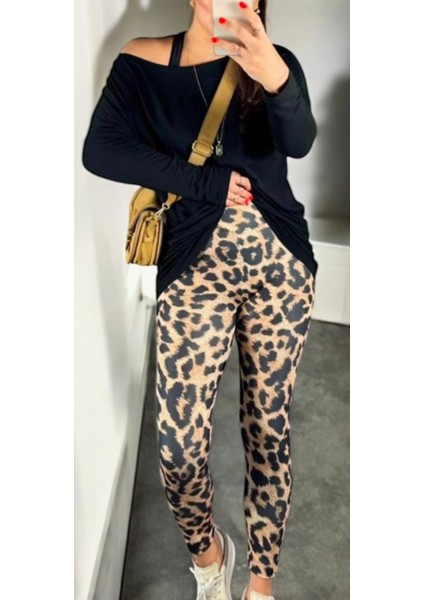 Leopar Tayt Şardonlu