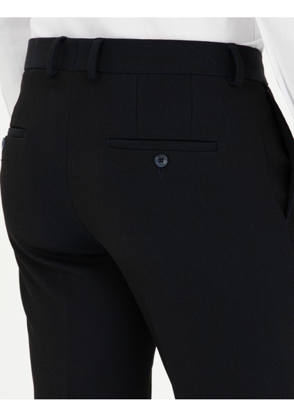 Erkek Lacivert Ex. Slim Fit Kumaş Pantolon 50292991-VR033