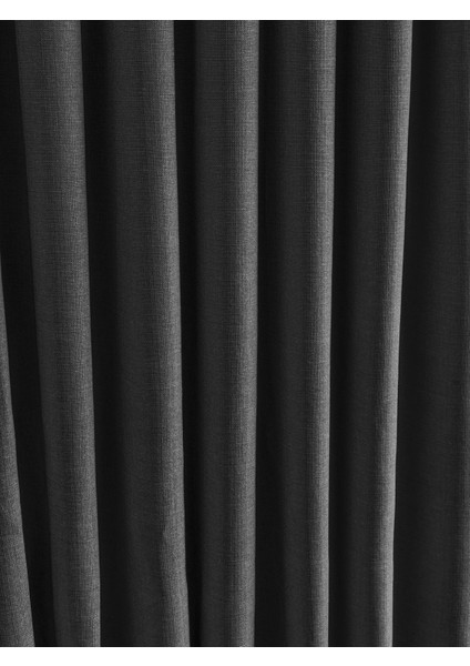 Sık Pileli Flex Keten Kumaştan Fon Perde 1x3 V18498 Tek Kanat modelleri