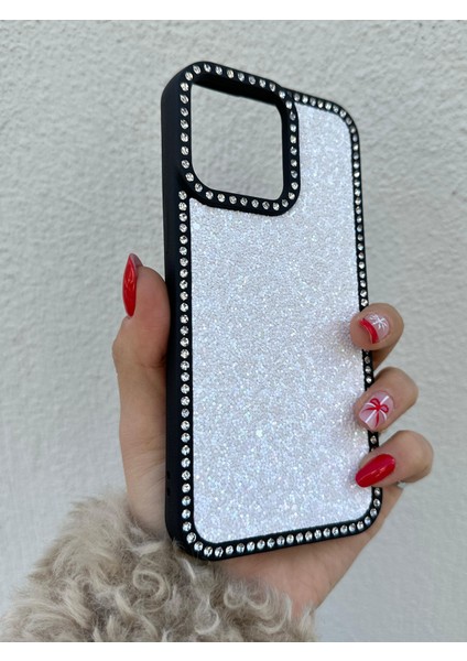 Apple iPhone 13 Pro Uyumlu Taşlı Kenarlı Renkli Taşlı Iç Yapılı Darbe Emici Ultra Premium Kılıf fiyatları