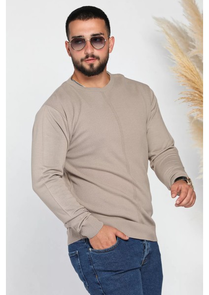 Erkek Bisiklet Yaka Triko Kazak P-00007215 modelleri