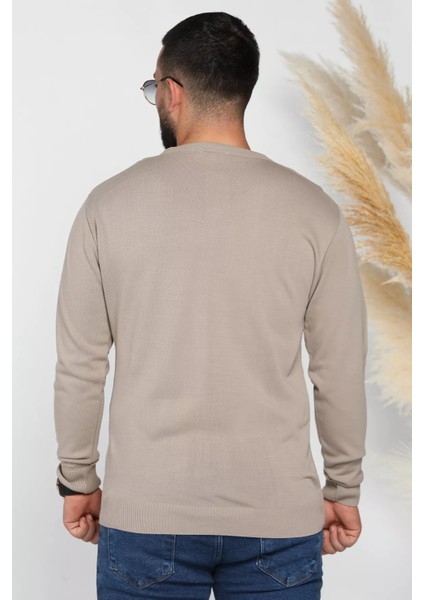 Erkek Bisiklet Yaka Triko Kazak P-00007215 fırsatları