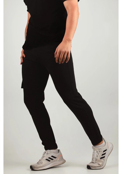 Erkek Bel ve Paça Lastikli Kargo Cepli Alt Eşofman fiyatları