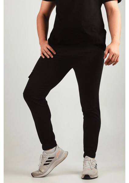 Erkek Bel ve Paça Lastikli Kargo Cepli Alt Eşofman modelleri