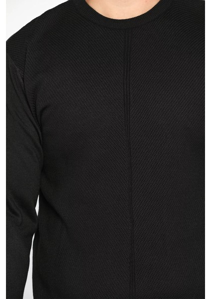 Erkek Bisiklet Yaka Triko Kazak P-00007215 modelleri