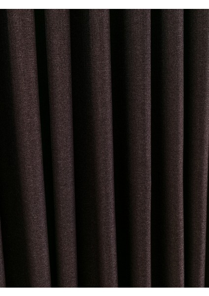 Sık Pileli Flex Keten Kumaştan Fon Perde 1x3 V18501 Tek Kanat modelleri