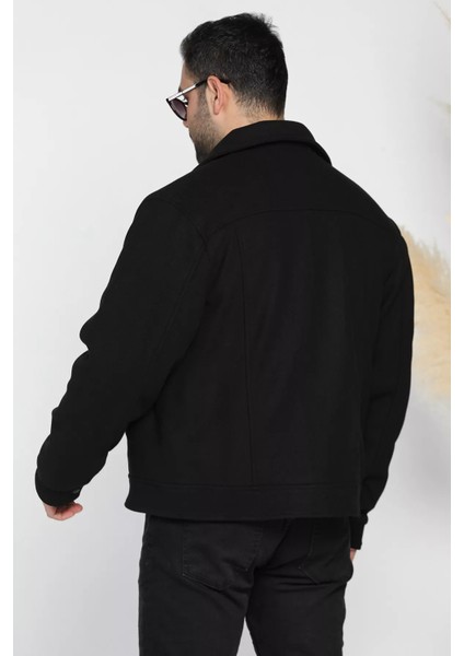 Ön Çıtçıtlı Erkek Kaşe Mont fırsatları