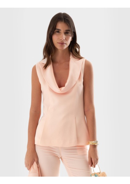 Nitza Kadın Bluz Somon