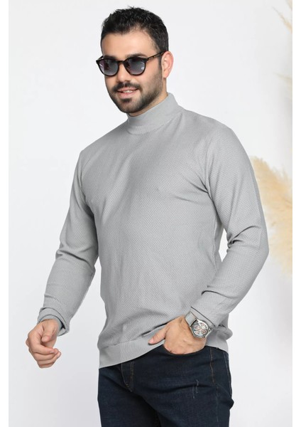 Yarım Balıkçı Yaka Erkek Triko Kazak P-00013853 modelleri